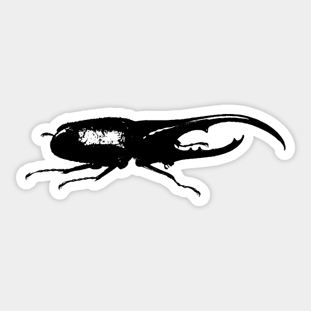 Beetle 3 (request other colours) Sticker by designseventy